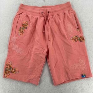 NWT Cookies Men's Fleece Sweat Shorts Pink Drawstring Size XL